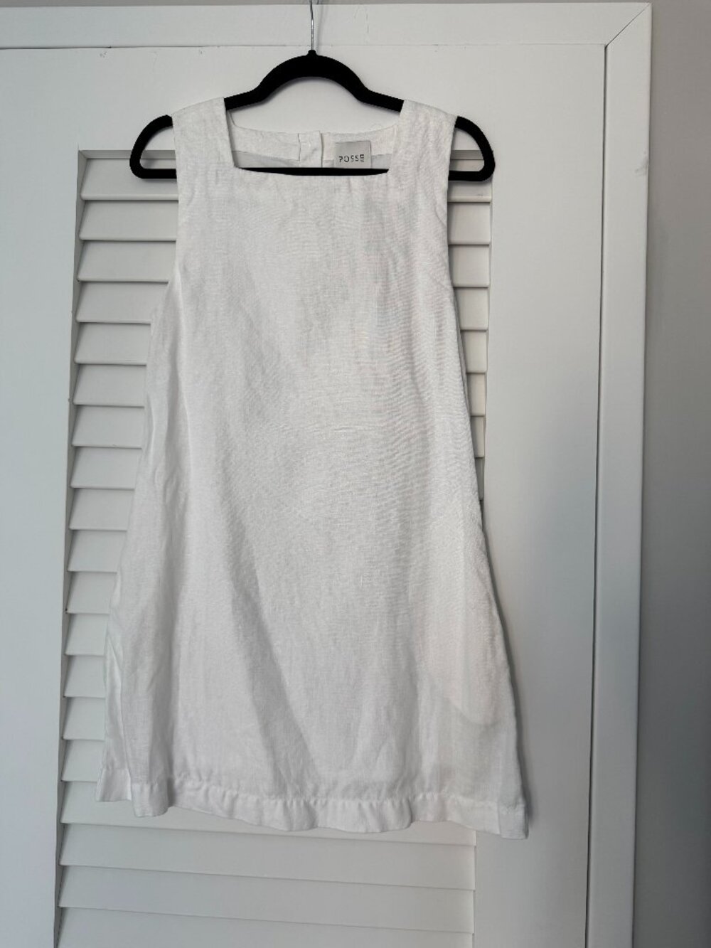Posse Emma Shift Dress, Ivory, XS